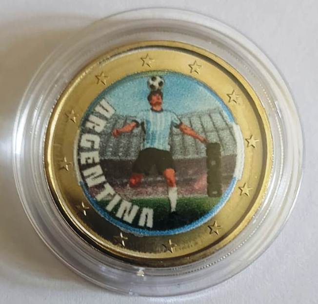 2 euros commemorative FIFA2026 - Algeria, Argentina, Brazil, Mexico, South Africa, Senegal, Turkey, USA