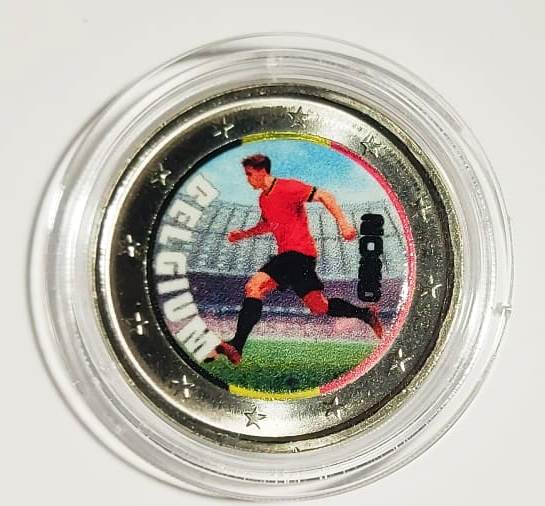 2 euros commemorative FIFA2026 - Belgium, England, France, Germany, Netherlands, Norway, Portugal, Spain