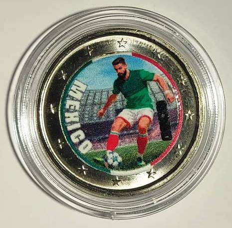 2 euros commemorative FIFA2026 - Algeria, Argentina, Brazil, Mexico, South Africa, Senegal, Turkey, USA