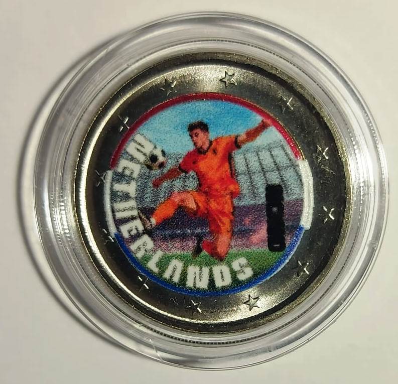 2 euros commemorative FIFA2026 - Belgium, England, France, Germany, Netherlands, Norway, Portugal, Spain