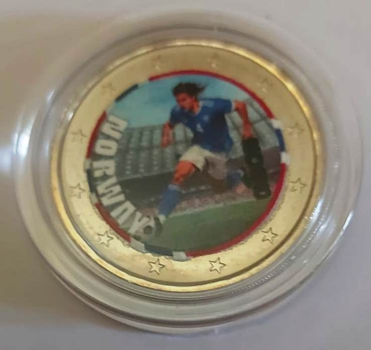 2 euros commemorative FIFA2026 - Belgium, England, France, Germany, Netherlands, Norway, Portugal, Spain