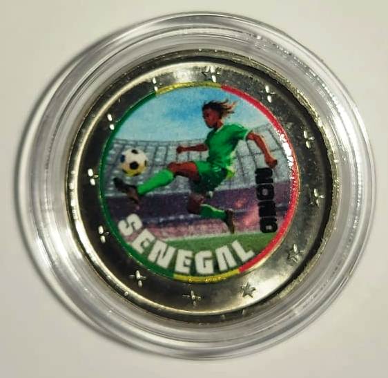 2 euros commemorative FIFA2026 - Algeria, Argentina, Brazil, Mexico, South Africa, Senegal, Turkey, USA