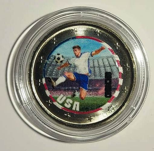 2 euros commemorative FIFA2026 - Algeria, Argentina, Brazil, Mexico, South Africa, Senegal, Turkey, USA
